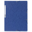 Kulmalukkosalkku A4 kartonki 400g läpillä sininen  25 kpl/pkt