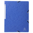 Kulmalukkokansio A4 kartonki 400g ei läppiä sininen  25 kpl/pkt