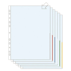 Signaalitasku A4 120mic PP keltainen  100 kpl/ltk