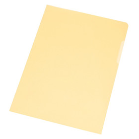 Muovitasku Connect A4 PP 120 LPS keltainen  10 kpl/pkt