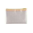 Vetoketjutasku vahvistettu verkko A6 250 mic keltainen 8 kpl/pkt