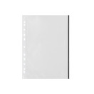 Kansiotasku A4 PP70 LS musta reuna  100 kpl/ltk