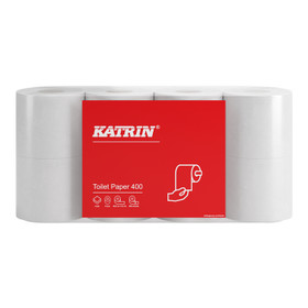 WC-paperi Katrin 400 2krs valkoinen  40 rll