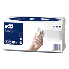 Käsipyyhe Tork C-fold H3 471111  2400 arkkia 