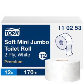 WC-paperi Tork Soft Mini Jumbo T2  12 rll  110253 