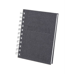 Muistikirja Bigso A6 musta 180 sivua 3 kpl / pkt