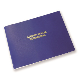 Ajopäiväkirja 186 Karisto A5