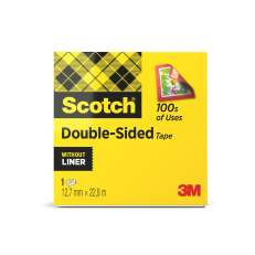 Kaksipuolinen teippi Scotch 665  12mmx33m  12 rll/pkt
