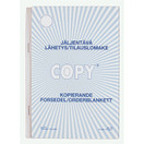 Lähetys/tilauslomake Plastipap 575 A5/75  10 kpl/pkt