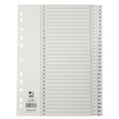 Hakemisto Connect A4 1-31 kartonki valkoinen  5 srj/pkt