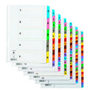 Muovikielihakemisto Connect A4 A-Ö    5 srj/pkt