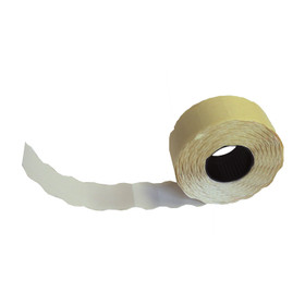 Etiketti hinnoittelijaan 26x12mm valkoinen irtoava / 10 rll