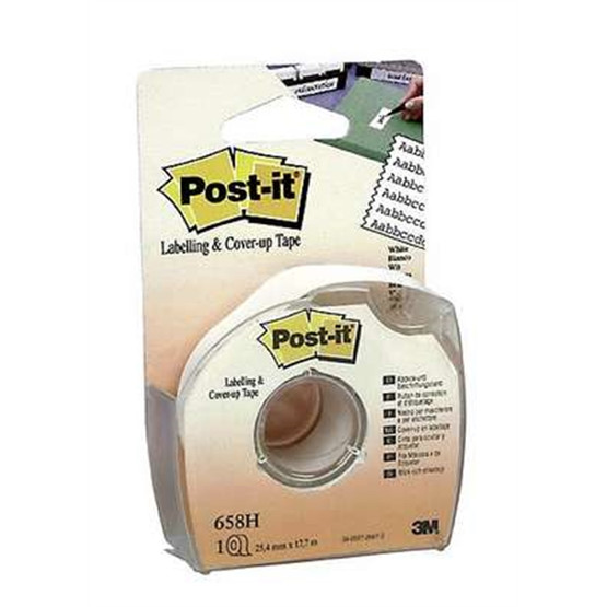 Peitenauha Post-it 658 25.4mmx18m 6-rivinen irrotettava