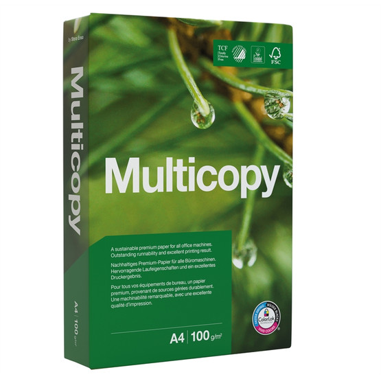 Kopiopaperi Multicopy Original  A4 100g g / 500  5 rsi / ltk