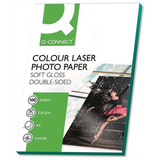 Photopaperi laser Connect semi-gloss A4 218g / 100 