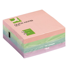 Viestilappukuutio Connect 76x76mm FSC pastelli