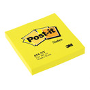 Viestilappu Post-it 654 76x76mm neonkeltainen  6 lehtiötä / pkt