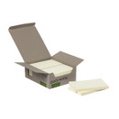 Viestilappu Connect Recycled 76x127mm keltainen 12 kpl / pkt