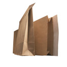 Tuplapussi 250 x 460 x 125mm tarra ruskea   10 kpl/pkt