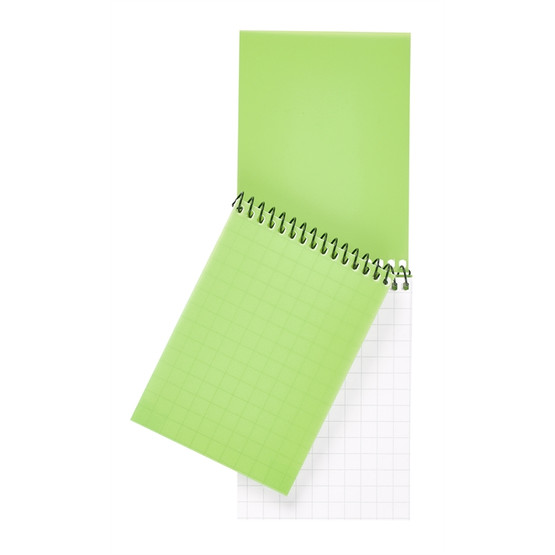 Muistilehtiö A7/40 lime 10 kpl/pkt
