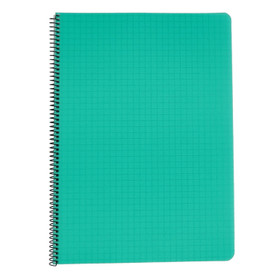 Kierrevihko muovikantinen A4/80 vihreä  5 kpl/pkt