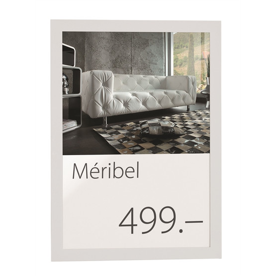 Infotasku Duraframe A4 valkoinen  2 kpl/pkt 