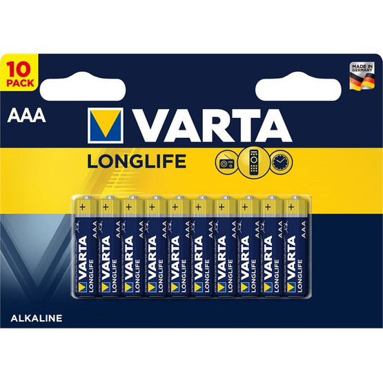 Paristo Varta Longlife AAA LR03 / 10 kpl