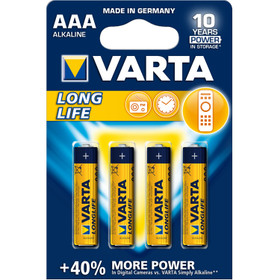 Paristo Varta Longlife AAA LR03 / 4 kpl