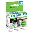 Tarra Dymo LW 25x13mm yleis / 1000  2 tarraa rinnakkain 