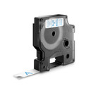 Tarrakasetti Dymo D1 45014 12mm valkoinen/sininen 