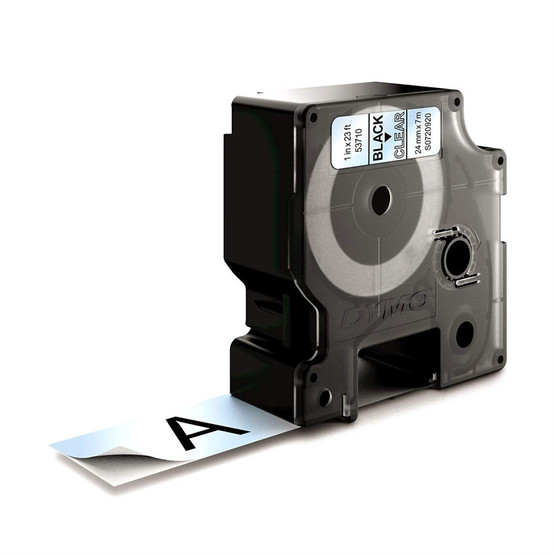Tarrakasetti Dymo D1 53710 24mm kirkas/musta