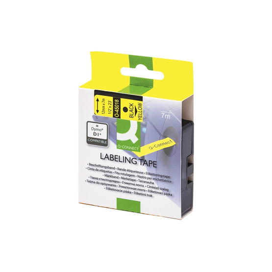 Tarrakasetti Connect D1 45018 12mm keltainen/musta