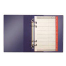 Puhelinmuistio / käyntikorttikansio sininen