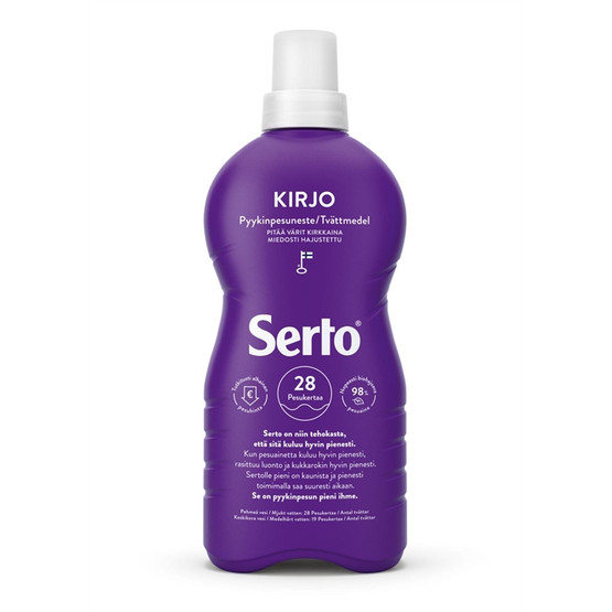 Pyykinpesuneste Serto Kirjo 750ml