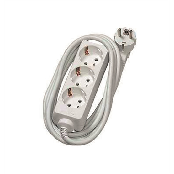 Jatkojohto Airam 3-os / 3m /45° maadoitettu valkoinen