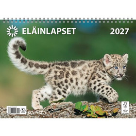 Ajasto seinäkalenteri Eläinlapset 2027