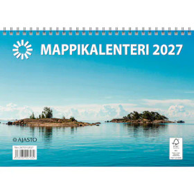 Ajasto seinäkalenteri Mappikalenteri 2027