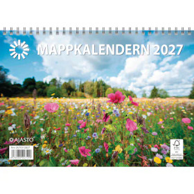 Ajasto seinäkalenteri Mappkalendern 2027