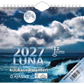 Ajasto seinäkalenteri Luna 2027