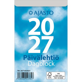Ajasto seinäkalenteri Päivälehtiö 2027