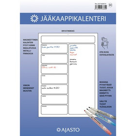 Ajasto Jääkaappikalenteri