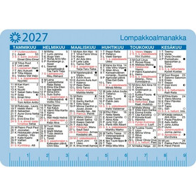 Ajasto taskukalenteri Lompakkoalmanakka 2027