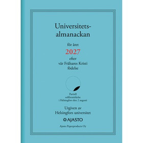 Ajasto Fickkalender Universitetsalmanackan A6 2027