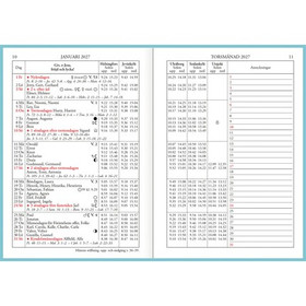 Ajasto Fickkalender Universitetsalmanackan A6 2027