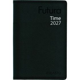 Ajasto taskukalenteri Futura Time 2027 musta