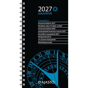 Ajasto taskukalenteri Jokapäivä vuosipaketti 2027