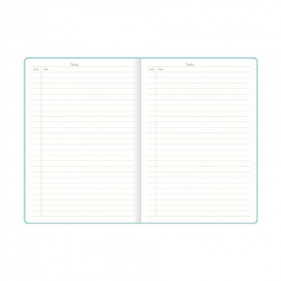 Ajasto Planner Muistikirja Aqua