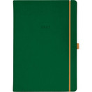 Ajasto pöytäkalenteri Color A5 2027 tummanvihreä