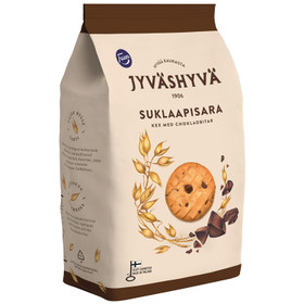 Keksi Fazer Jyväshyvä suklaapisara 350 g 