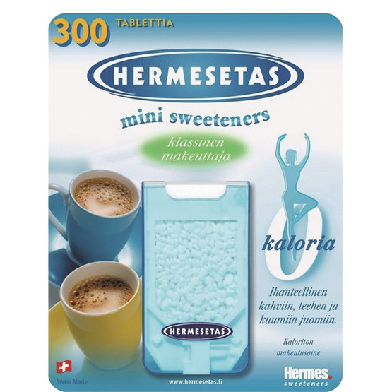 Makeutusaine Hermesetas annostelija 300 kpl